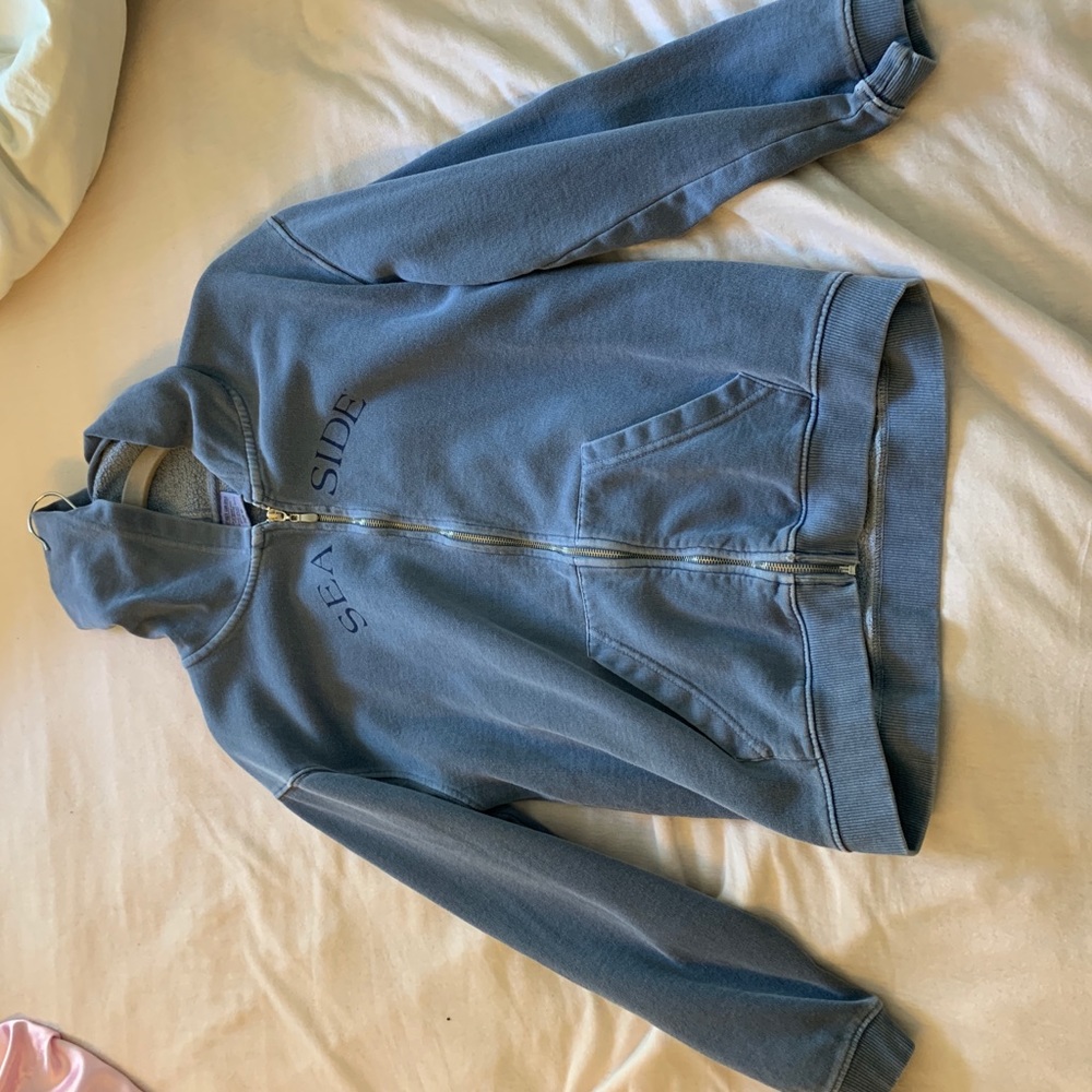seaside zip up jacket